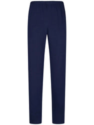 Zetex Pastunette Heren Pyjama katoen met knoopsluiting - Linear Donkerblauw
