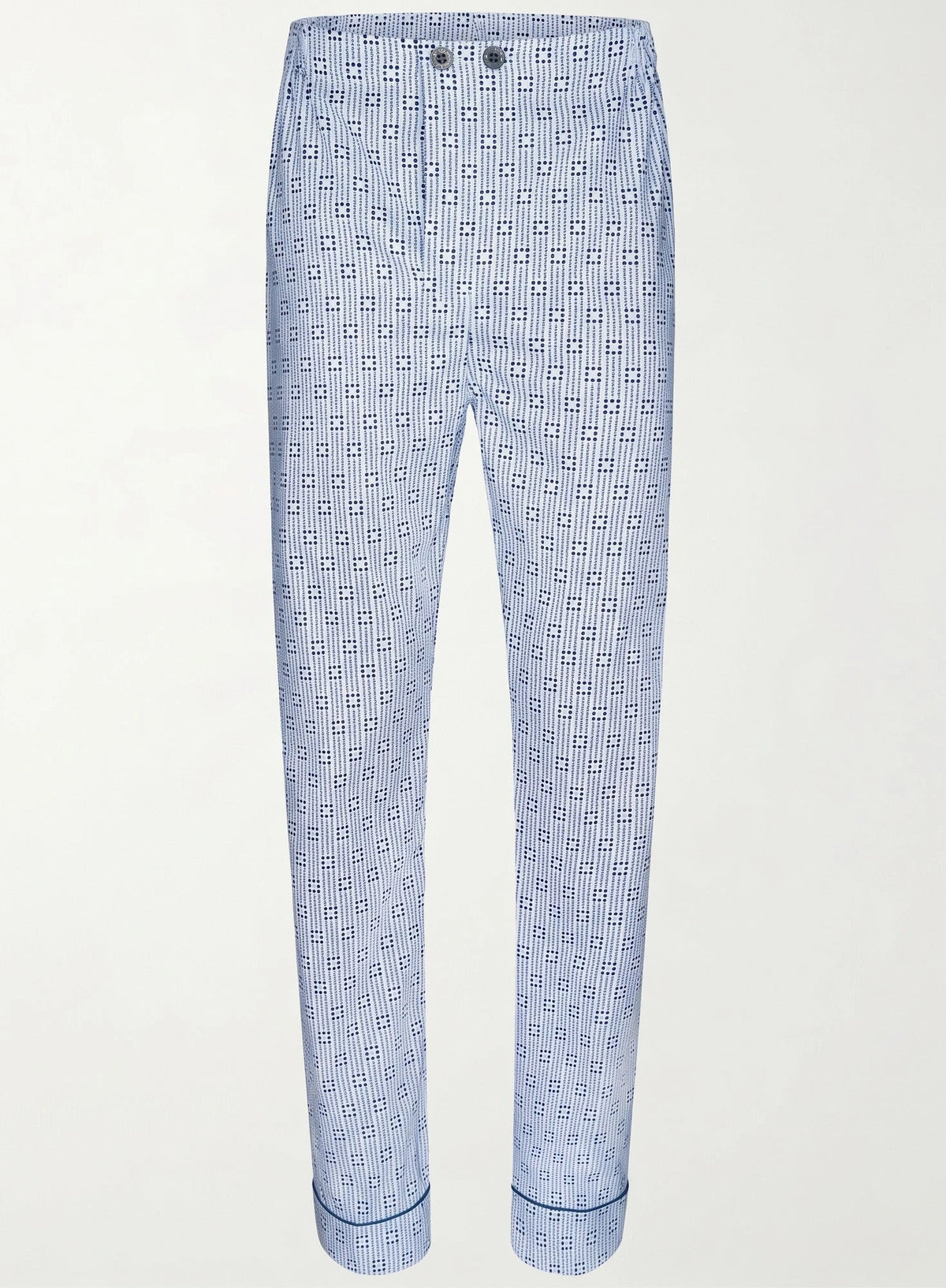 Zetex Pastunette Heren Pyjama katoen met knoopsluiting