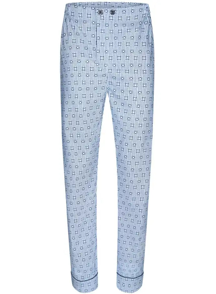 Zetex Pastunette Heren Pyjama katoen met knoopsluiting