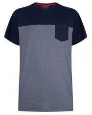Zetex Pastunette heren pyjama shirt K/M Jake - NOS -blauw