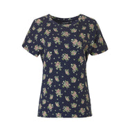 Zetex Pastunette pyjama shirt dames - Deluxe - NOS - Blue Flower