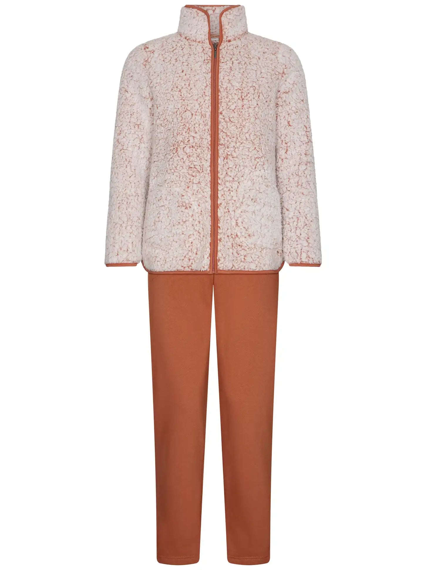 Zetex Pastunette Teddy Huispak Dames Fleece - Bruin