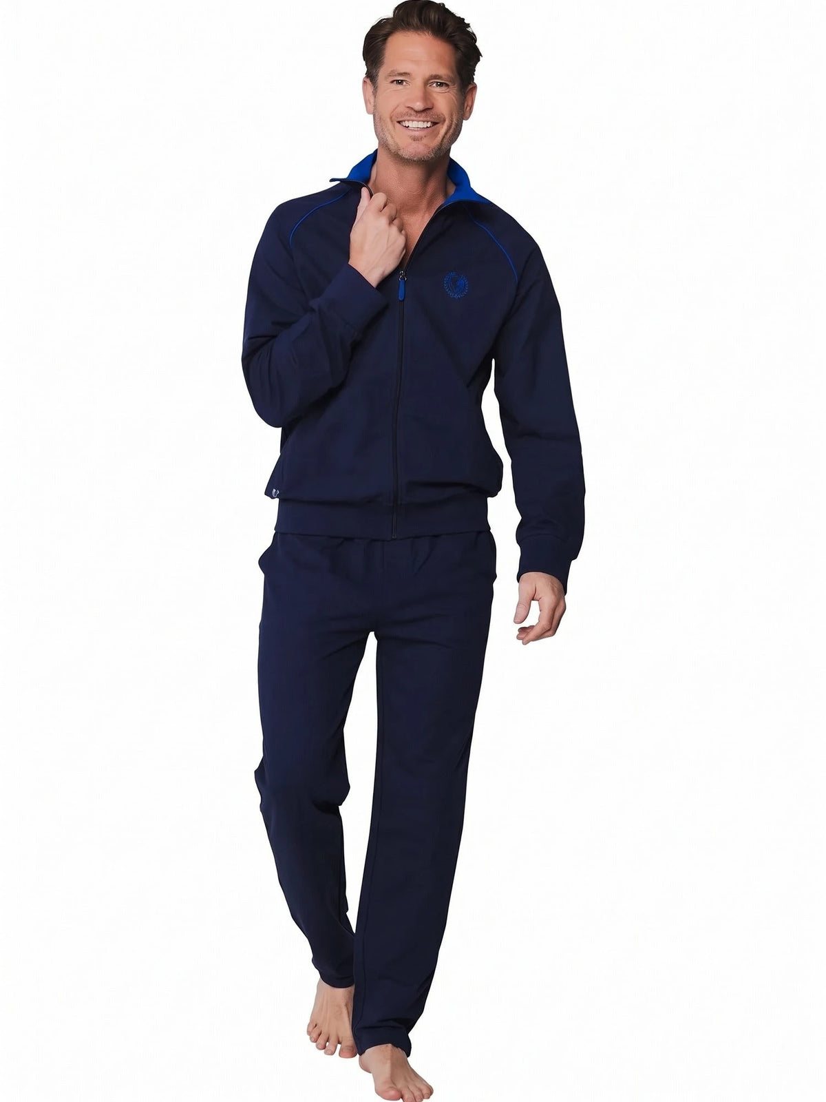 Zetex Pastunette tricot heren Huispak - Dark Blue