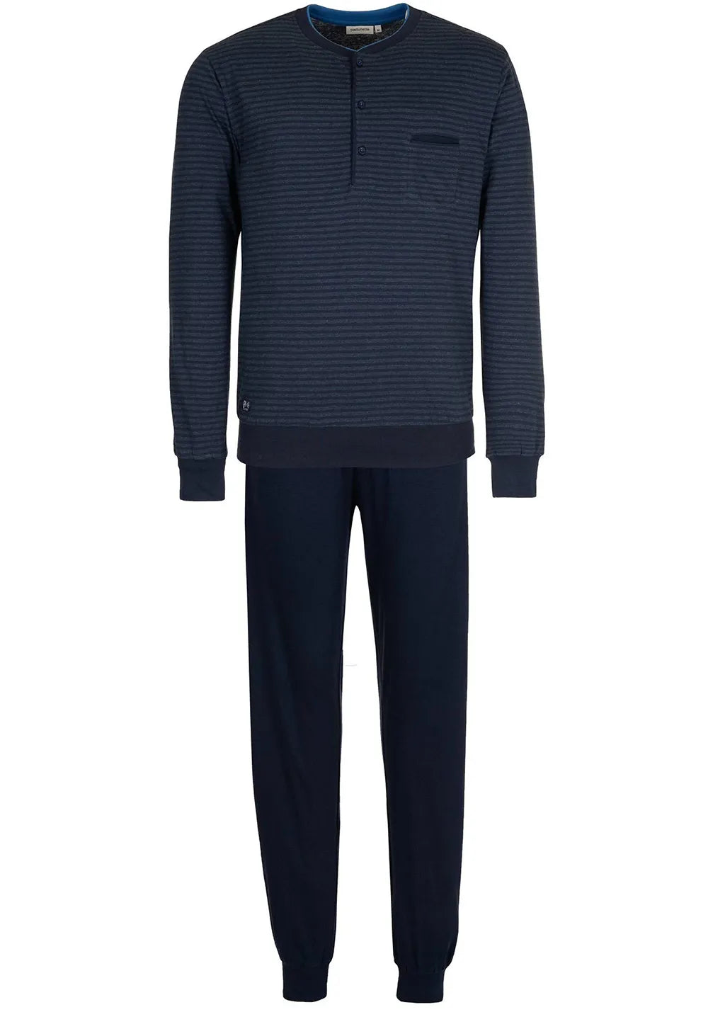 Zetex Pastunette tricot heren pyjama - Donkerblauw