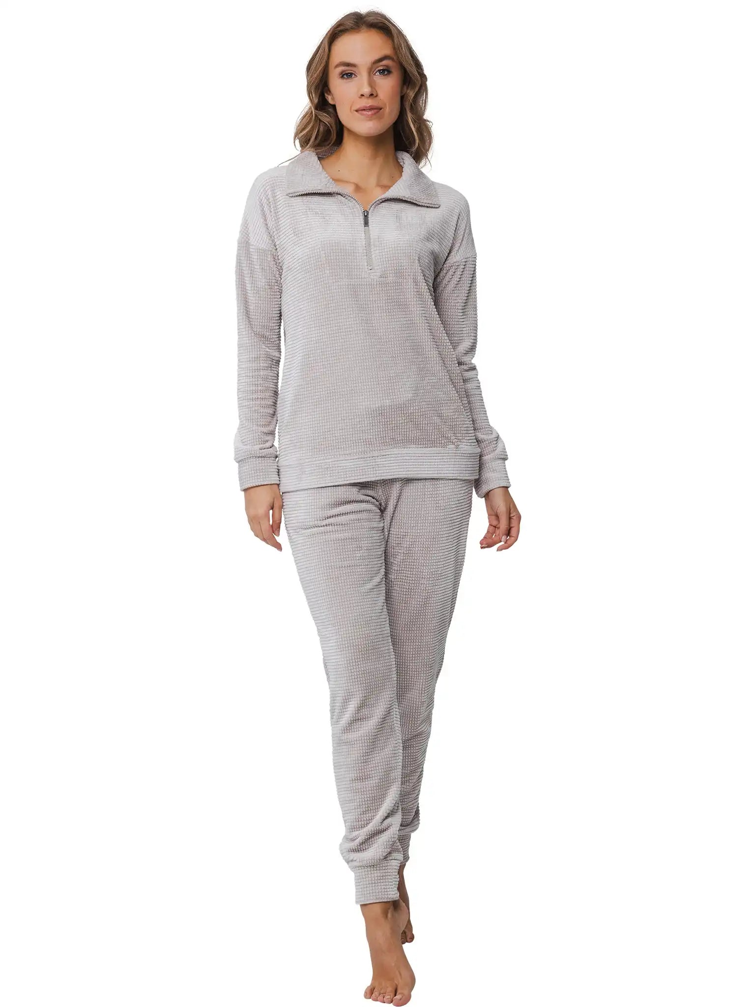 Zetex Pastunette warm velours huispak - Modern brown