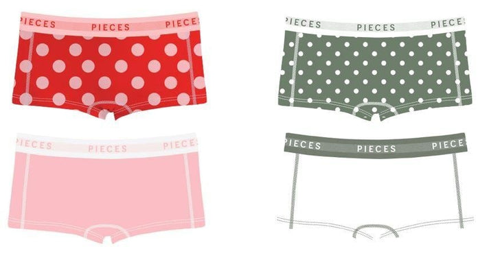Zetex Pieces Lady Polca Dot 4-pack Boxershort