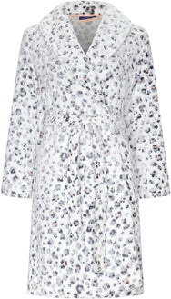 Zetex Rebelle dames Badjas Fleece ''Panter''