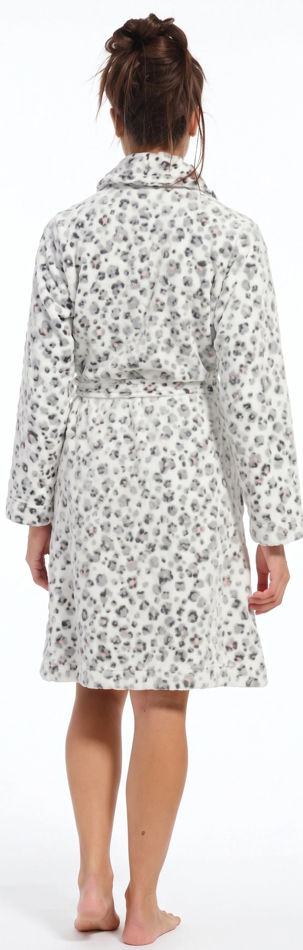Zetex Rebelle dames Badjas Fleece ''Panter''
