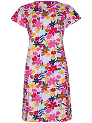 Zetex Rebelle dames nachthemd - Korte mouw - Flowers