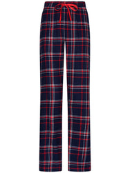 Zetex Rebelle dames pyjama Flanel - Donker Blauw