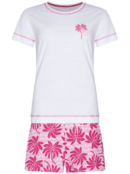 Zetex Rebelle dames shortama biologisch katoen - Palm Spring