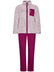 Zetex Rebelle Teddy Huispak Dames Fleece - Paars